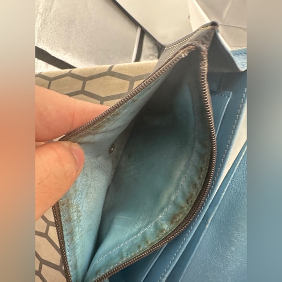 Longchamp black continental snap wallet - Picture 6 of 7